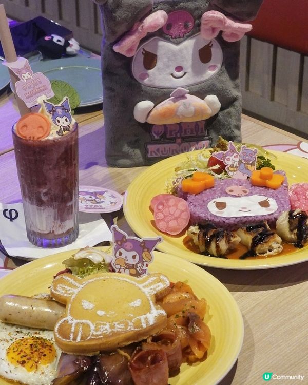 ## 打卡必備！🤩 Kuromi主題餐廳登場！
