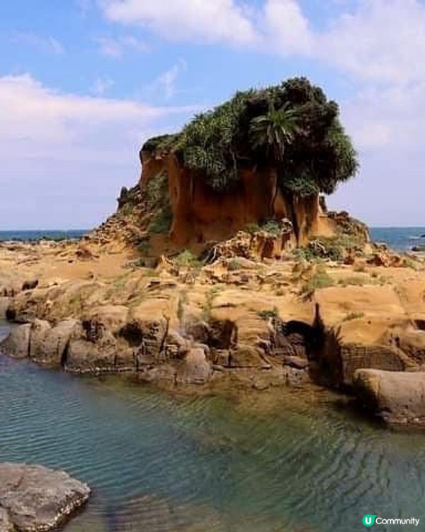 ## 平島女王頭同款海蝕地，打卡新景點！🌊