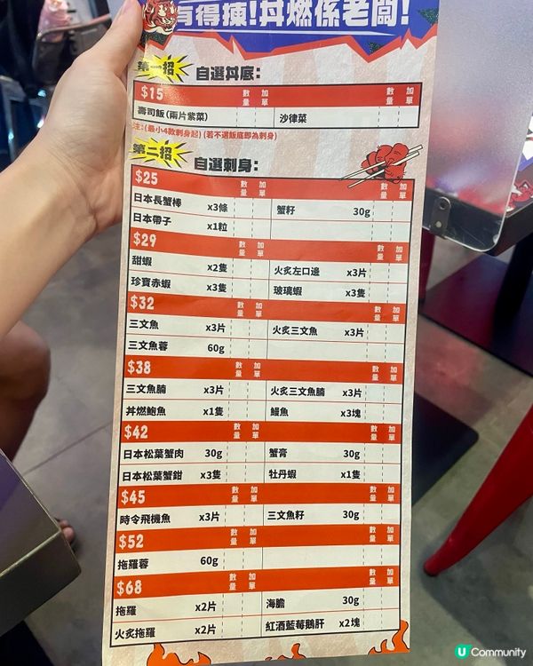 旺角平靚正刺身丼💥$48起