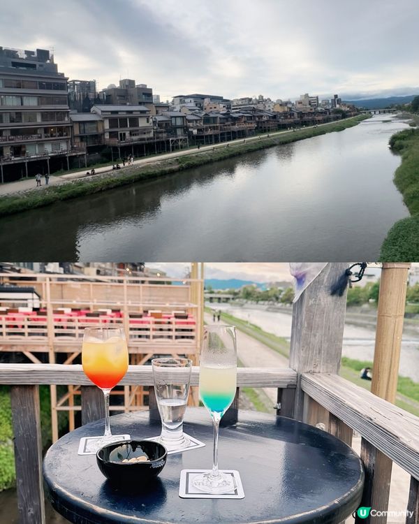 京都🇯🇵川床酒吧感受鴨川景色🍹🥃京都先斗町 