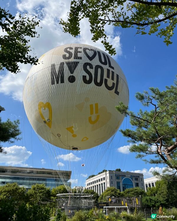 韓國首爾汝矣島熱氣球