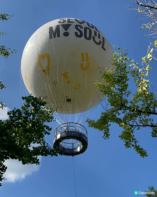 韓國首爾汝矣島熱氣球