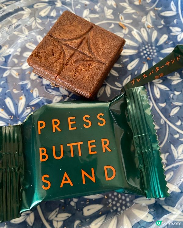 咖啡味嘅press Butter sand 相信係好多去日本...