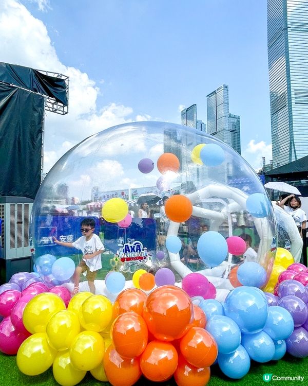 放鬆親子樂 🎈  西九玩轉週末！