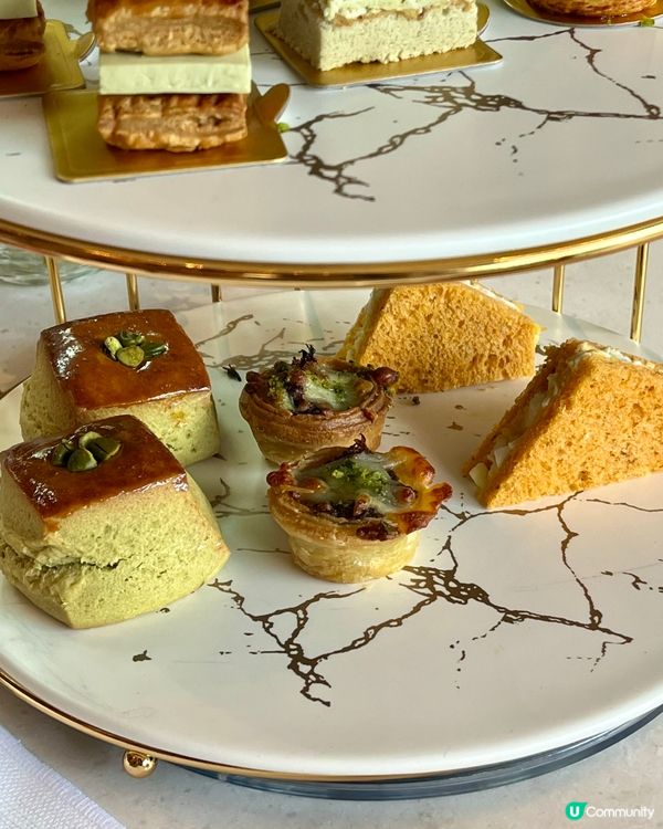 五星級酒店下午茶·開心果Tea Set只需人均$2xx⁉️