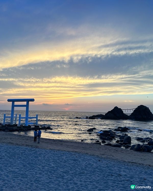 📍🇯🇵絕境 福岡糸島⛰️⛰️夫妻岩+白色鳥居🤍