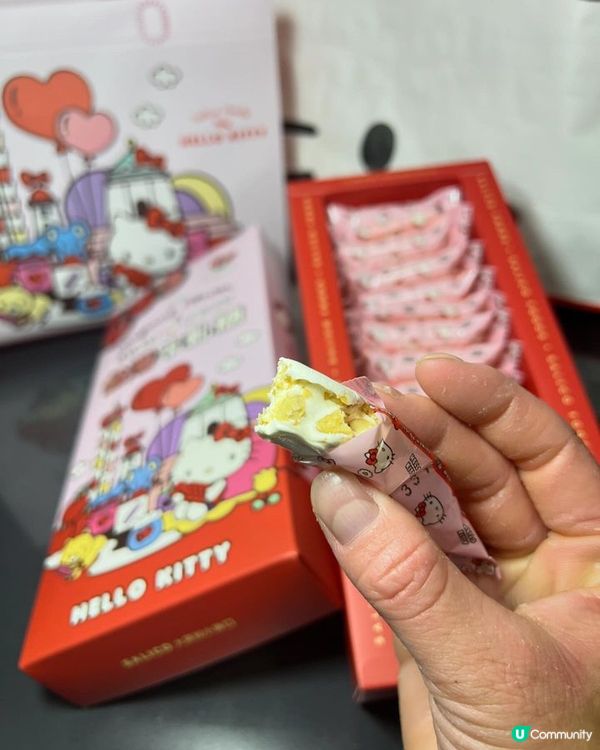 Hello Kitty 聯名牛軋糖道禮盒 ｜大黑松小倆口