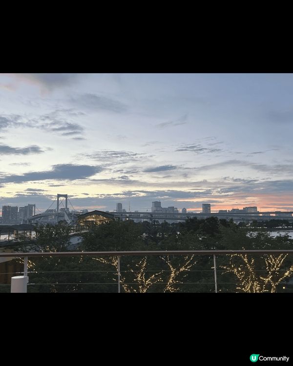 東京台場的日與夜，呢邊唔算好多人，好舒服，風景好靚#轉季好物...