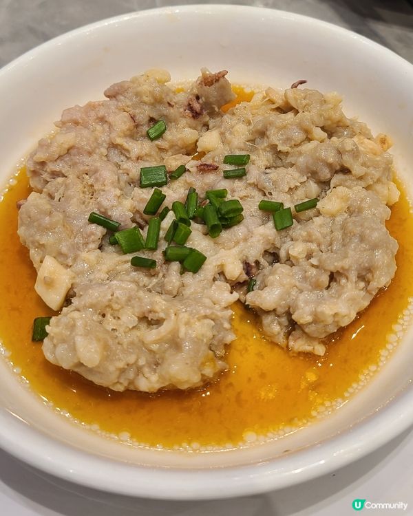 太興午餐😋 土魷馬蹄蒸肉餅飯