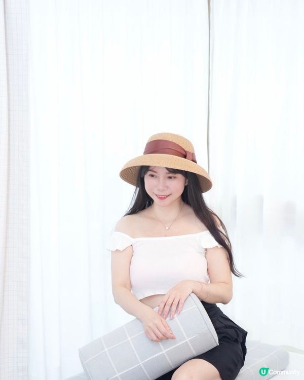 喺淘寶買衫買帽真係又抵又方便🤭睇吓我件白色上衫同草帽有幾襯😌...