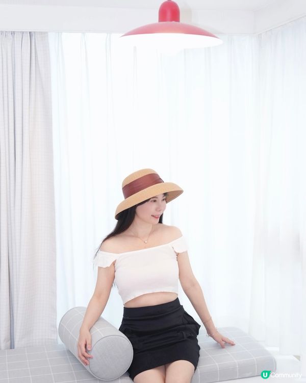 喺淘寶買衫買帽真係又抵又方便🤭睇吓我件白色上衫同草帽有幾襯😌...