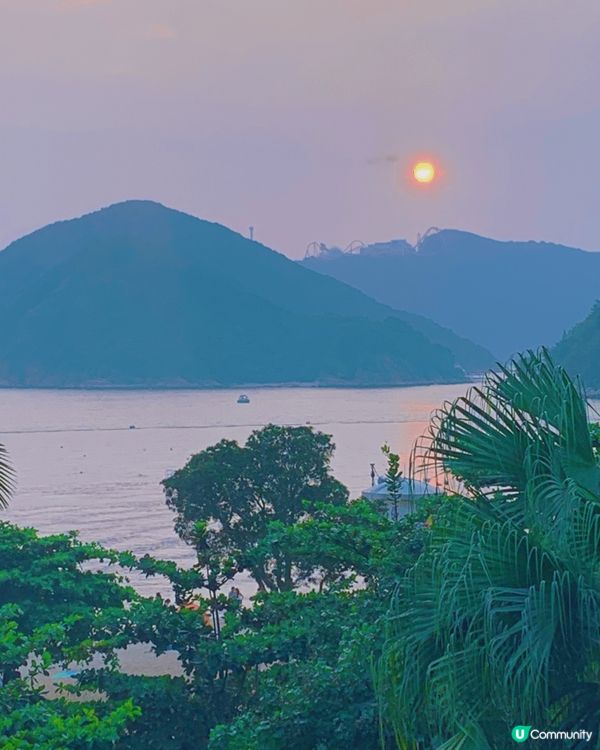 愉景灣｜日落美景🌄