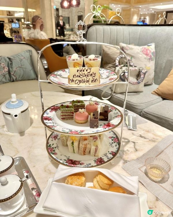 The Langham Afternoon Tea x Palm Court 廷廊下午茶 ☕️