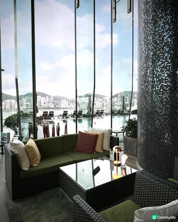 【尖東酒店】唯港薈9樓酒吧 罕見壯觀的隧道城景+露天景致