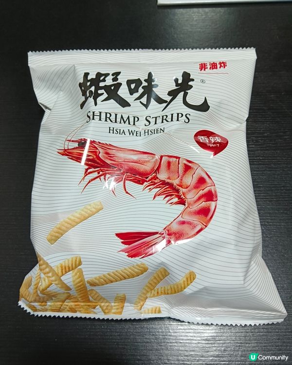 蝦味先香辣蝦條