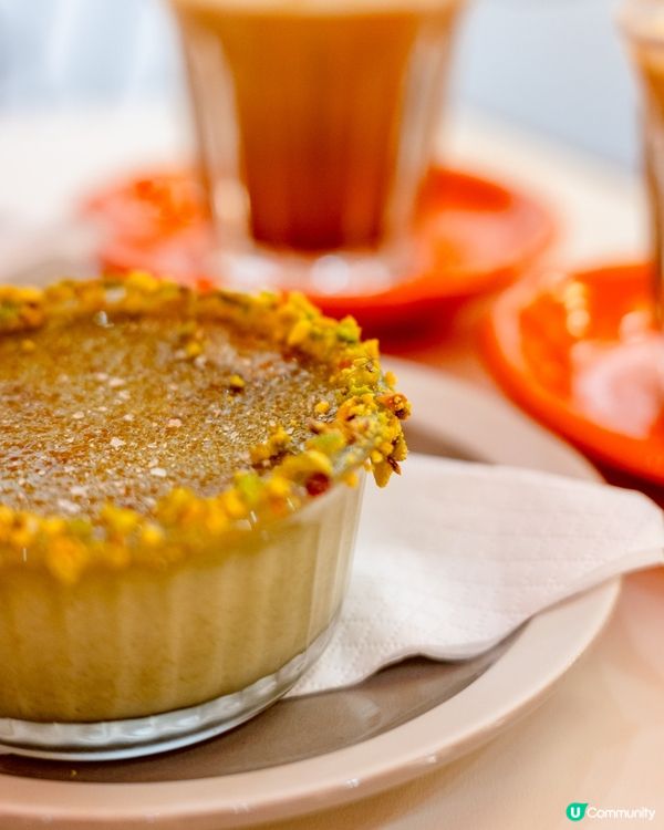 DJ阿正主理型格cafe 新推開心果焦糖燉蛋好好食！