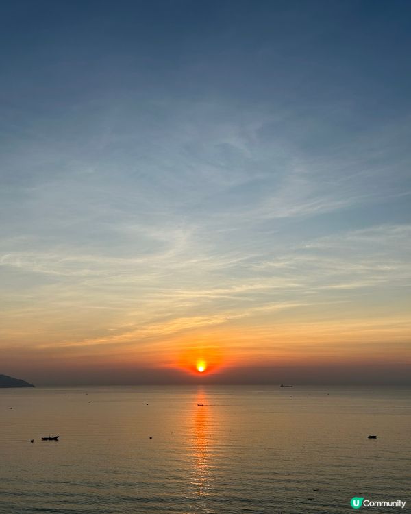 突然間發現睇日出日落都唔係咁奢侈既事