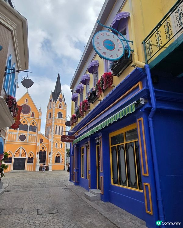 深圳世界之窗旁的免費‘’梅拉尼亞小鎮‘’