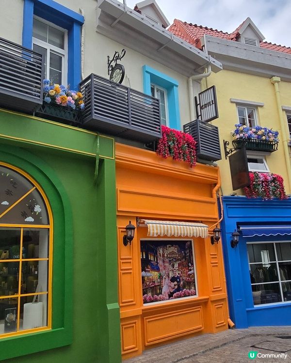 深圳世界之窗旁的免費‘’梅拉尼亞小鎮‘’