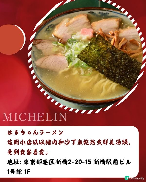 2025東京米芝蓮岀爐✨17間拉麵推介名單‼️香港都有分店