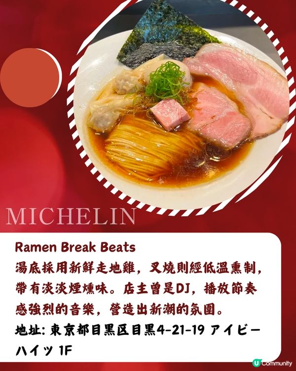 2025東京米芝蓮岀爐✨17間拉麵推介名單‼️香港都有分店