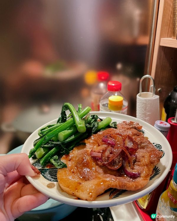 🍱 愛心飯盒  日式照燒豬排飯 😋