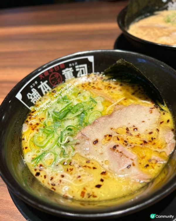 免費加麵 💕 任食泡菜 💕 黑/白河童拉麵