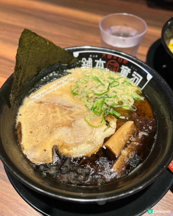 免費加麵 💕 任食泡菜 💕 黑/白河童拉麵