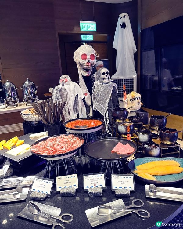 海洋公園萬豪酒店萬聖節主題自助餐