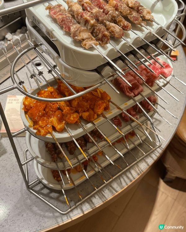 一方天地商場，白玉串城串燒，出色，地方大，坐得舒服，推薦前往...