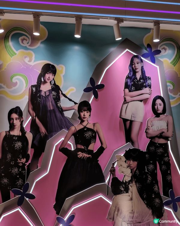 韓國人氣女團IVE聯乘LINE FRIENDS的期間限定店「...