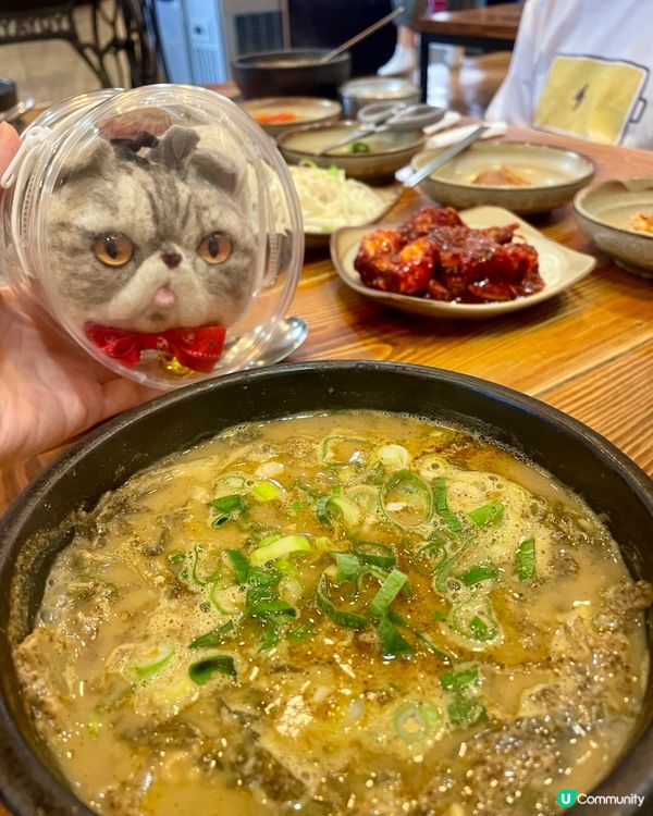 🇰🇷韓國濟洲 泥鰍湯超正👍🏼前菜竟然有醬蟹😱