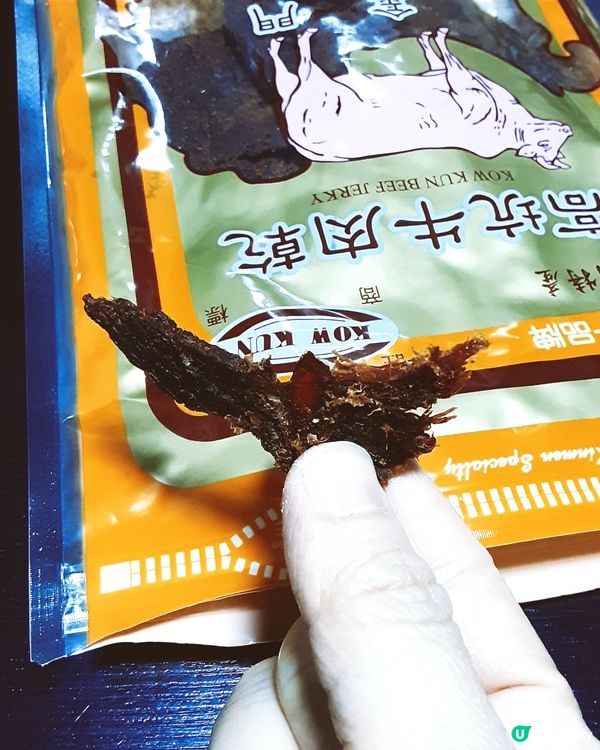 高坑牛肉乾：沙茶味