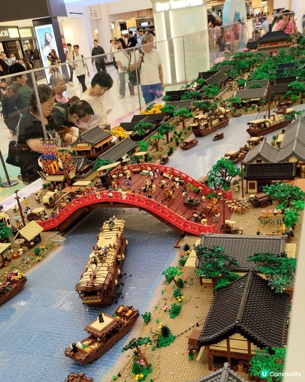 ## 沙田新城市廣場必睇展覽🔥超巨型樂高清明上河圖💜