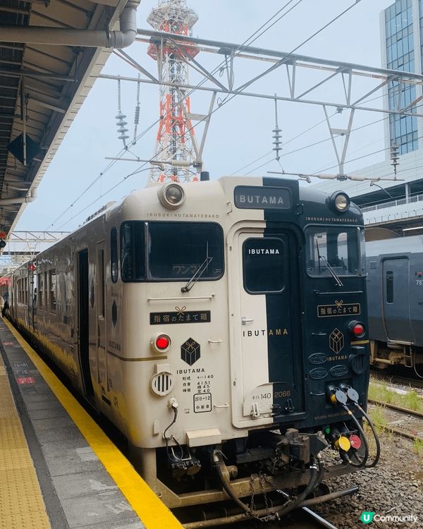 指宿玉手號 南九州 特色JR 乘搭途中會有乘務員可以幫你影相...