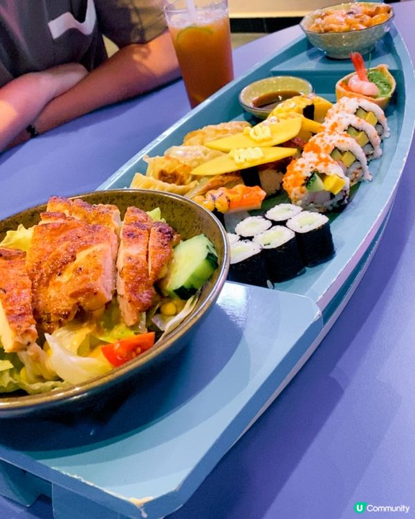 飛船樂園海底世界好適合打卡,樂園遊玩設施比較bb班,帶小朋友...