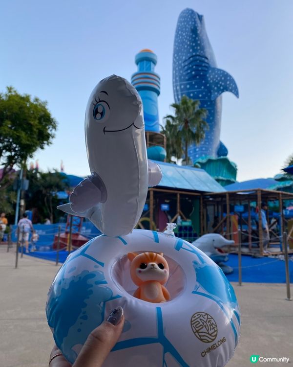 珠海長隆海洋王國:有好多刺激嘅機動遊戲,有一個我驚到只敢玩一...