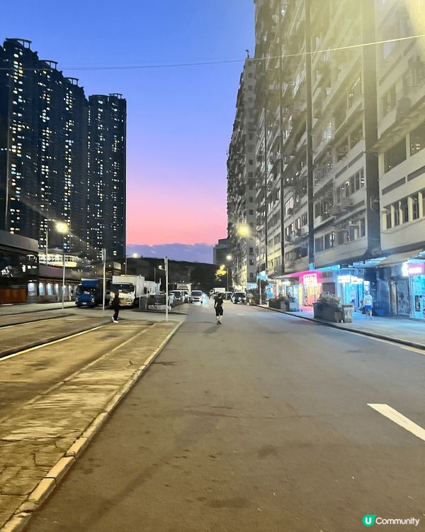 香港唔同位置日落既景色好靚，見到真係好治愈，好舒服呀！