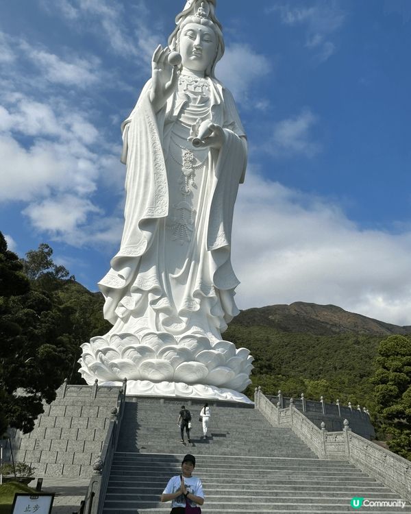 年初去咗慈山寺行吓，發現其實唔一定要去旅行，香港都有好多好靚...
