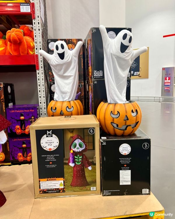 2024前海山姆萬聖節產品｜裝飾｜抱枕｜毛毯｜朱古力｜糖果