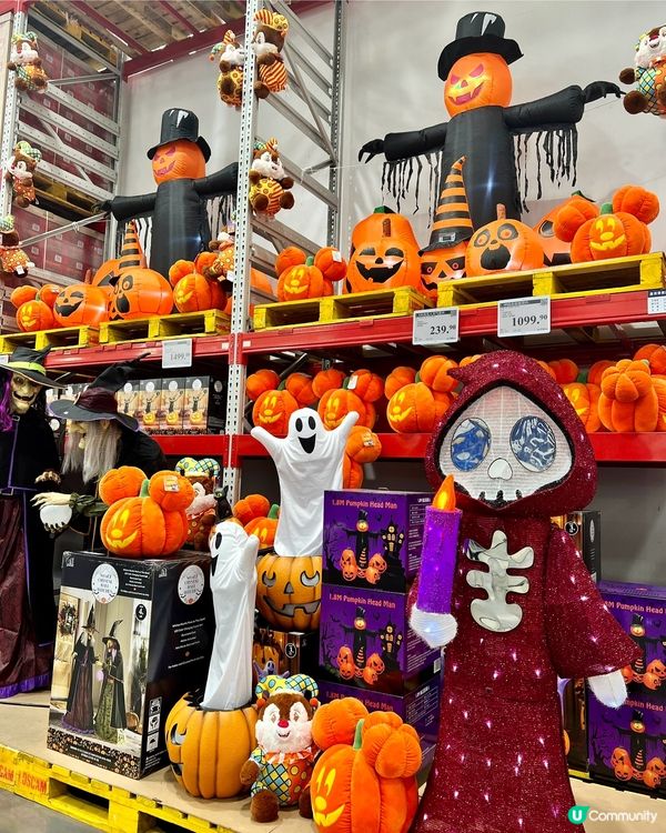 2024前海山姆萬聖節產品｜裝飾｜抱枕｜毛毯｜朱古力｜糖果