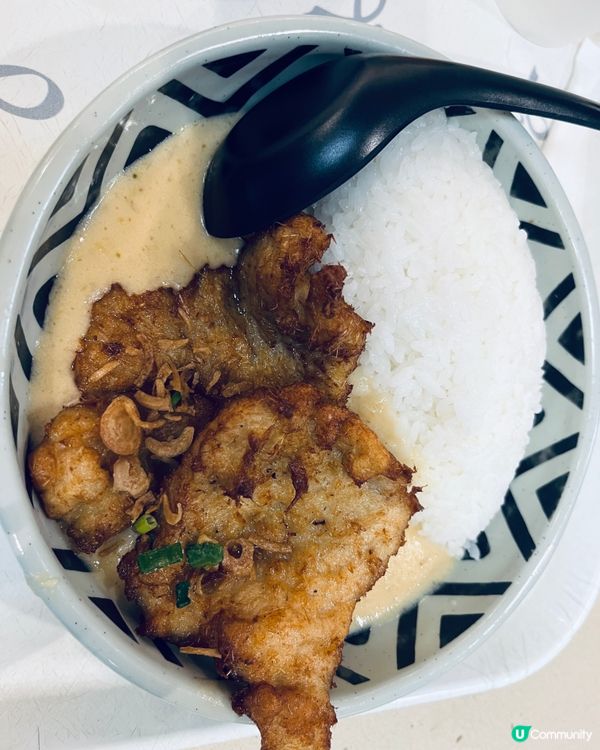 沙嗲王白咖喱豬扒飯👍🏻