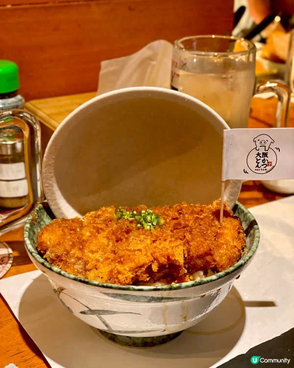 ✨大阪🇯🇵-⚠️💬大過拳頭巨厚豬扒飯⁉️💢網上食評兩極⁉️🔍含菜單💡