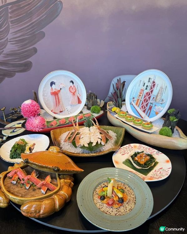 深圳灣一號🦀️蟹仙畫宴，打卡必備！