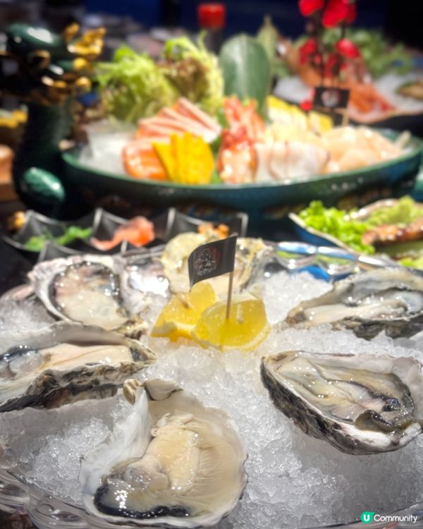 🦀🔥旺角大閘蟹、生蠔、海膽無!限!時!放題!