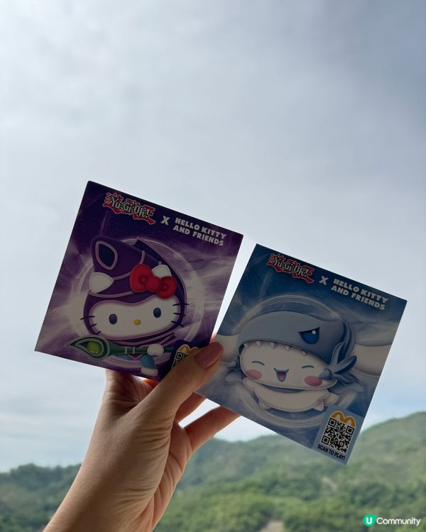 麥當勞新搞作！遊戲王毛公仔😍