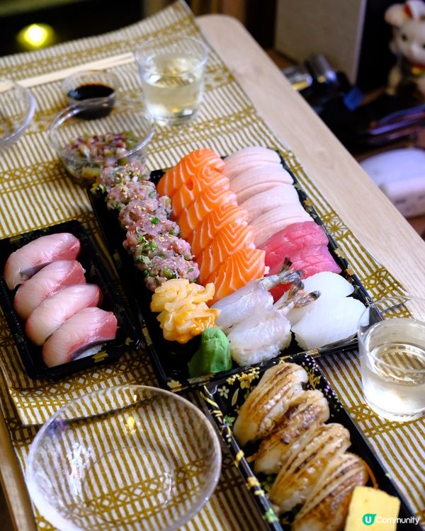 Sushi Night 🎌 @田灣和斗外賣壽司