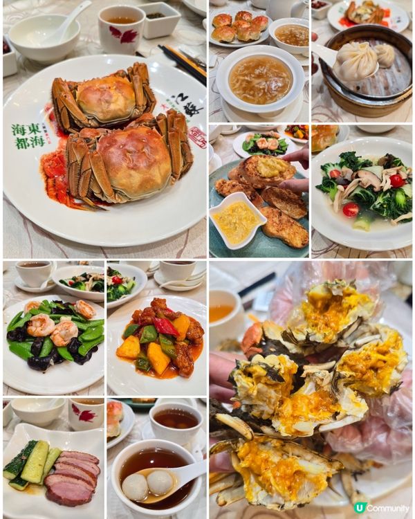 ## 食蟹季節到啦🦀  東海薈食皇者大閘蟹！