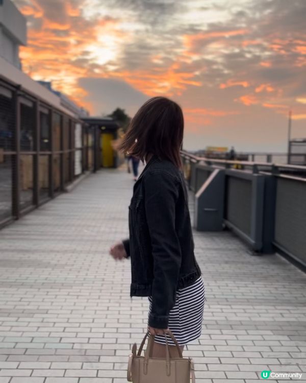 ## 西環海濱長廊打卡📸 日落美景醉人🌅