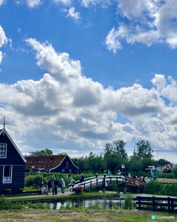 荷蘭童話小鎮🇳🇱風車村💕